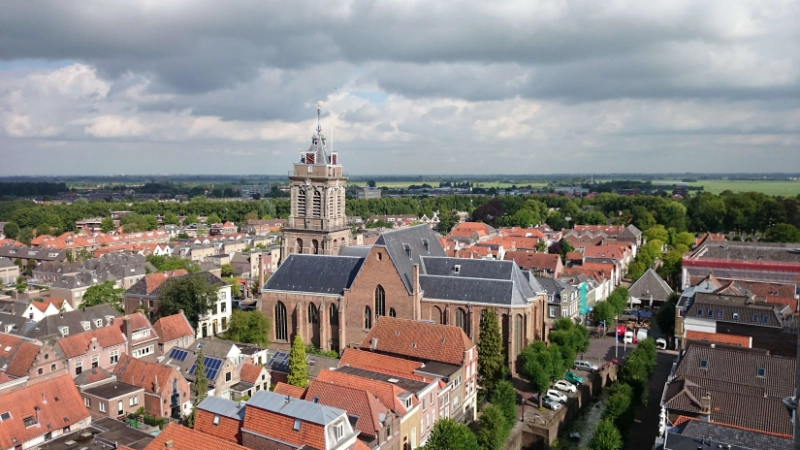 Uitzicht over Schoonhoven